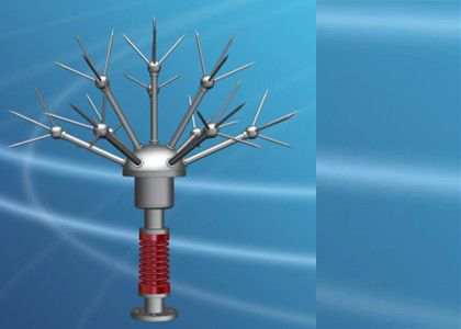 Passive Plasma Lightning Eliminator 