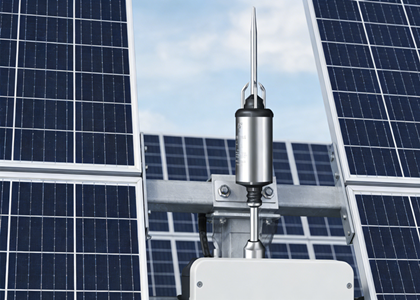 China ESE Air Terminal LY-ESE3.0 to Protectect BESS Energy Storage Photovoltaic Power Plant
