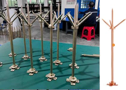 How to find the lightning copper air terminal factory from Guangzhou China