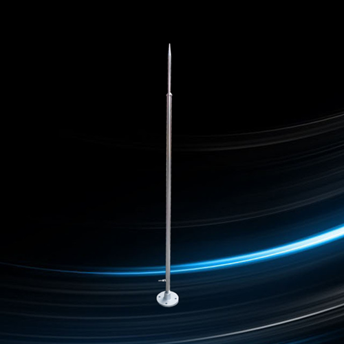 Single Rod Stainless Steel Lightning Rod